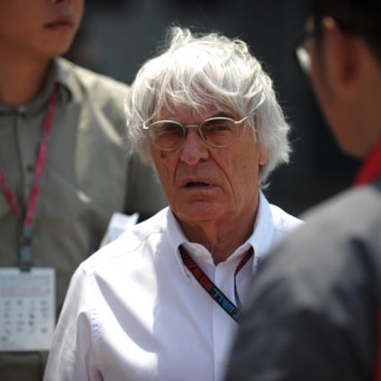 F1 chief Bernie Ecclestone