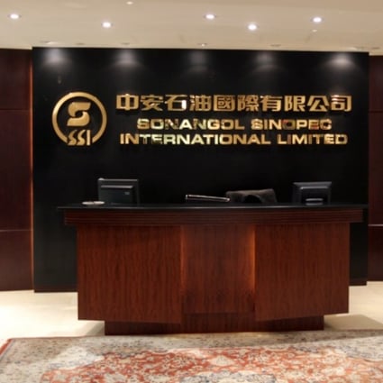 Sonangol Sinopec International's office at Two Pacific Place, 88 Queensway Road. Photo: K.Y. Cheng