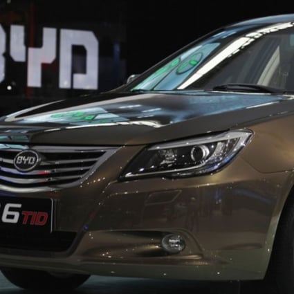 The mainland vehicle maker BYD is so far struggling to make its dream of leadership in electric cars and buses a reality. Photo: Reuters
