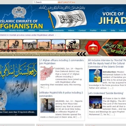 The Taliban maintains a website and an active presence on Twitter.