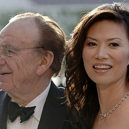 Many microbloggers said Wendi Deng married Rupert Murdoch for money. Photo: Reuters
