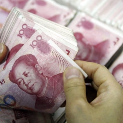 Yuan deposit rates have climbed as high as 3.5 per cent in Hong Kong, but they may fall to a normalised level later this month. Photo: AFP