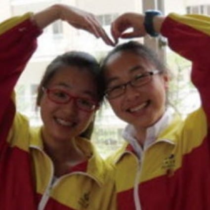 Ye Mengyuan (left) and Wang Linjia (right). Photo: screenshot from Weibo