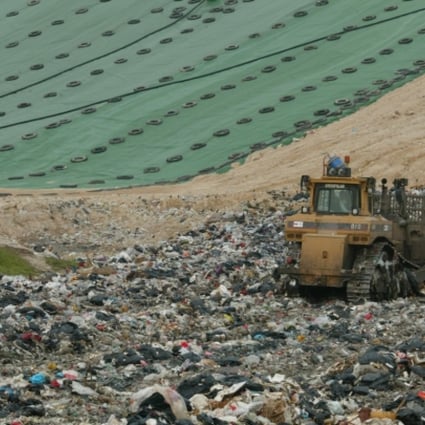 The landfill in Tuen Mun is Hong Kong's biggest dump. Photo: Martin Chan