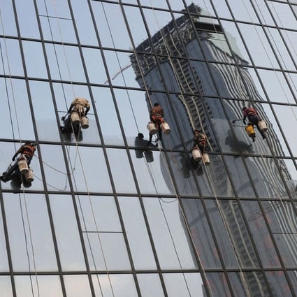 A commercial building in Shenyang. The office market in the city is catching the attention of both occupiers and investors. Photo: Reuters