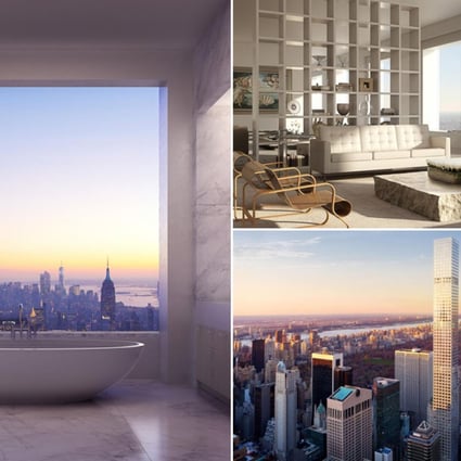 The 96-storey 432 Park Avenue offers wealthy buyers luxury living and breathtaking views of the New York skyline. Photos: dbox for CIM Group & Macklowe Properties