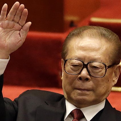Former Chinese President Jiang Zemin votes at the 18th Communist Party Congress in Beijing last November.  Photo: AP