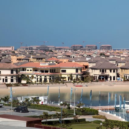 Private residences on the Palm Jumeirah artificial island, a Nakheel PJSC development, off the coast of Dubai. Photo: Bloomberg