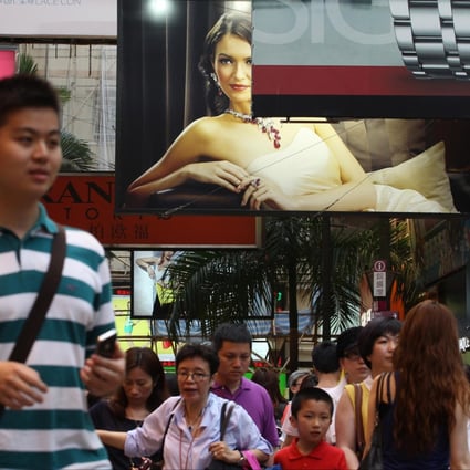 The data for July's retail sales may disappoint due to the weather after a double-digit year-on-year increase in June. Photo: Sam Tsang