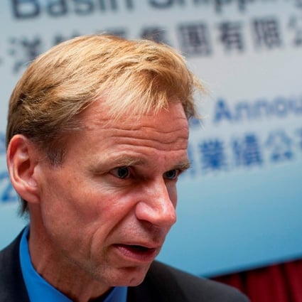 Mats Berglund, chief executive of Pacific Basin. Photo: bloomberg