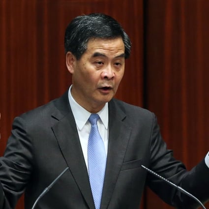 Chief Executive Leung Chun-ying. Photo: Sam Tsang