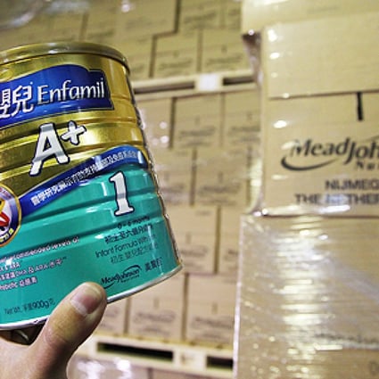 The maker of Enfamil formula will pay a penalty of about US$33 million. Photo: Felix Wong