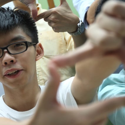 Scholarism convenor Joshua Wong Chi-fung. Photo: David Wong