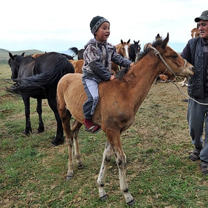 Herders on the Suu-Samyr plateau, Kyrgyzstan. Photo: AFP