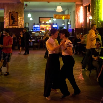 Swing night at the century-old Claerchens Ballhaus in Berlin.Photo: AFP
