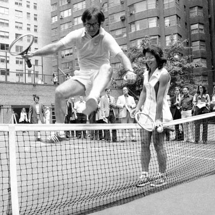Billie Jean King and Bobby Riggs