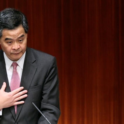 Chief Executive Leung Chun-ying. Photo: K.Y. Cheng