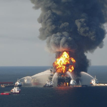 BP’s plans to appraise the Tiber discovery were disrupted by the 2010 blowout in which 11 workers died and the oil company had to pay a record US$4 billion in criminal penalties for the worst offshore oil spill in US history. Photo: Reuters