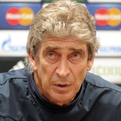 Manuel Pellegrini. Photo: AP