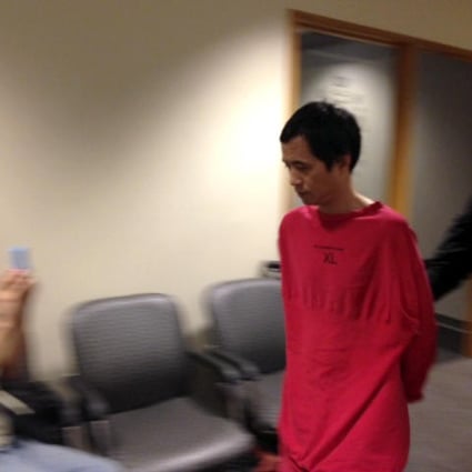 Huo Youjin, one of five Chinese nationals accused in Mrs La's "blessing scam". Photo: Petti Fong