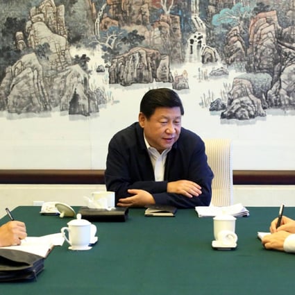 Xi Jinping has participated in four separate half-day meetings with standing committee members of Hebei's provincial party committee since Monday. Photo: Xinhua