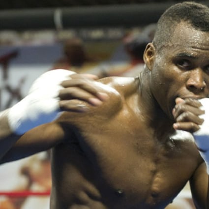 Adonis Stevenson is preparing to defend his World Boxing Council light-heavyweight title for the first time. Photo: AFP 