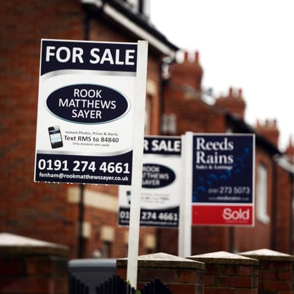 British house prices have picked up over the past 12 month. Photo: Bloomberg