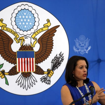 US Charge d'Affaires Kelly Keiderling, who has been expelled. Photo: Reuters