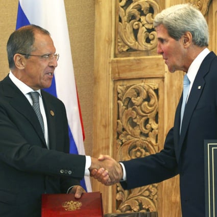 US Secretary of State John Kerry and Russian Foreign Minister Sergei Lavrov. Photo: AP