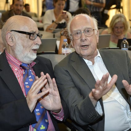 Francois Englert (left) and Peter Higgs won a Nobel prize. Photo: AP
