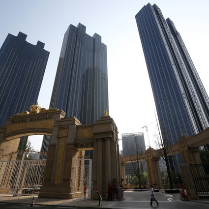Wanda Mansion in Dalian. Most developers have achieved their 2013 targets and are on the prowl for new sites. Photo: Bloomberg