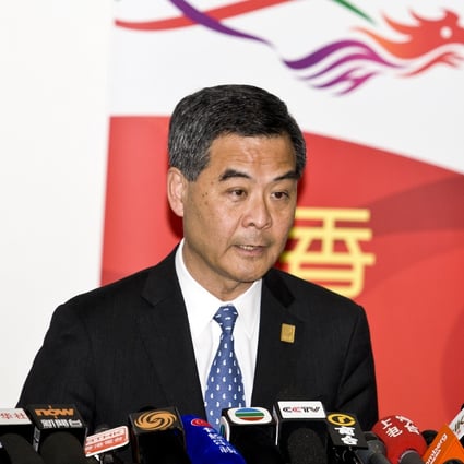 Hong Kong Chief Executive Leung Chun-ying. Photo: Xinhua