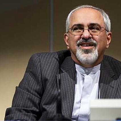 Iran's Foreign Minister Mohammad Javad Zarif at a press conference closing two days of closed-door nuclear talks in Geneva. Photo: AFP