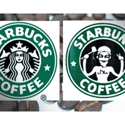 The Bangkok 'Starbung' logo at the centre of the dispute with Starbucks. Photo: SCMP