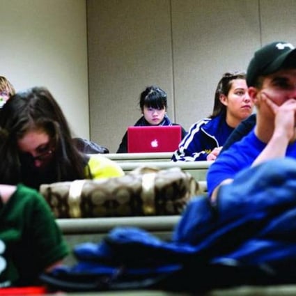 Study shows one in four Chinese students attending Ivy League universities in the US drop out. Photo: Xinhua