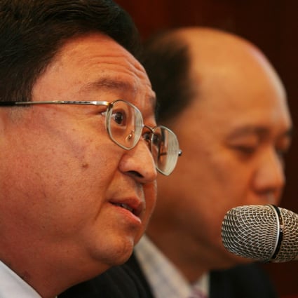 ARA Asset Management chief executive officer John Lim (left)