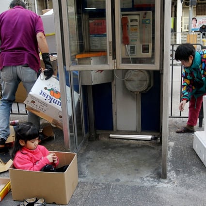 About one in five Hongkongers lives a poor and deprived life, a new study reveals. Photo: Felix Wong