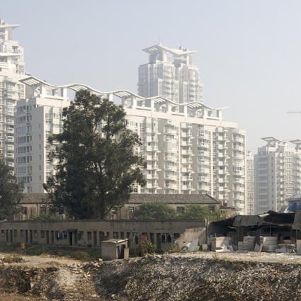 A luxury project in Wenzhou, the only major mainland city where property prices dropped in a September survey. Photo: Ricky Wong