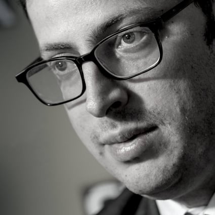 Nate Silver, statistician, is interviewed at the Grand Hyatt hotel in Wan Chai. Photo: K.Y. Cheng
