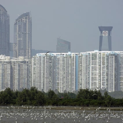 Prices of new homes in Shenzhen rose 20.1 per cent in September, prompting a tightening of the deposit requirements. Photo: WWF Hong Kong