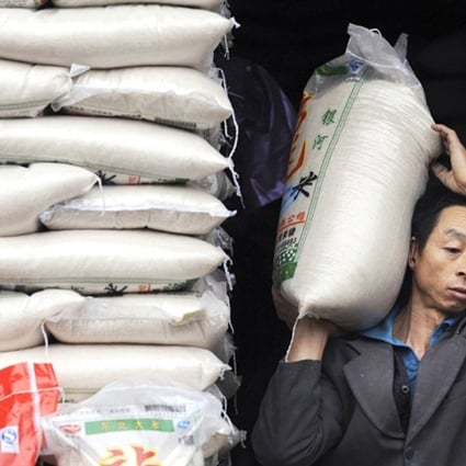 The US Department of Agriculture has forecast China’s rice imports would reach a record high of 3.4 million tonnes in 2013/14. Photo: Reuters