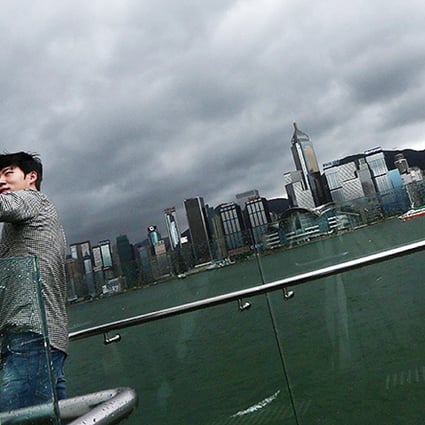 Typhoon Vicente approaches Hong Kong this summer. Photo: Sam Tsang
