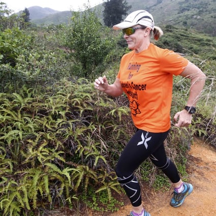Zara Horner trains in Discovery Bay. Photo: Jonathan Wong