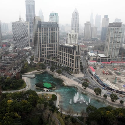 Shui On Land has sold its majority interest in the Taipingqiao commercial development. Photo: Bloomberg
