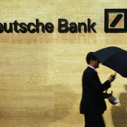 Deutsche Bank's third-quarter profit was almost wiped out after the firm was forced to increase its litigation reserves by €1.2 billion to €4.1 billion at the end of September. Photo: Reuters