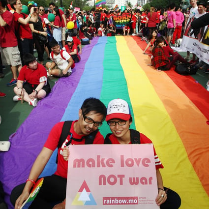 Mainland parents of gay children are coming to Hong Kong to attend the annual Pride Parade and related forums. Photo: Jonathan Wong
