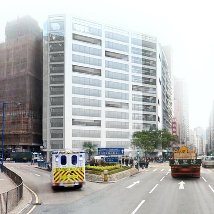 The 44-year-old building in Wai Yip Street, Kwun Tong, that Gaw Capital Partners will be renovating. Photo: SCMP