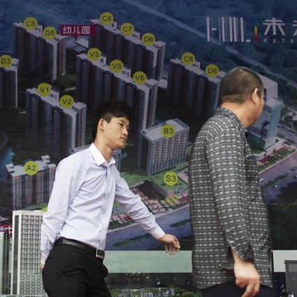 A People's Bank of China survey shows about 13 per cent of urban residents plan to buy property in the next three months. Photo: Bloomberg
