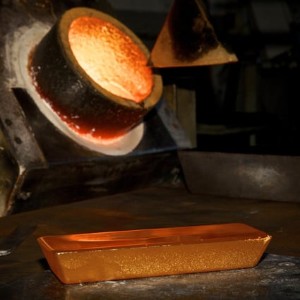 Gold demand in China is expected to stay at 1,000 tonnes next year, making the country the world's largest consumer. Photo: Bloomberg