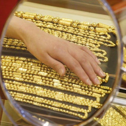 Gold demand from retail investors has declined after strong purchases in recent months amid steady prices. Photo: AFP